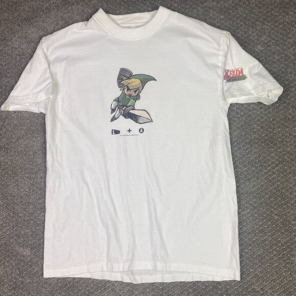 Other - Vintage 2002 Legend of Zelda Wind Waker Nintendo T Shirt Men's Medium Y2K